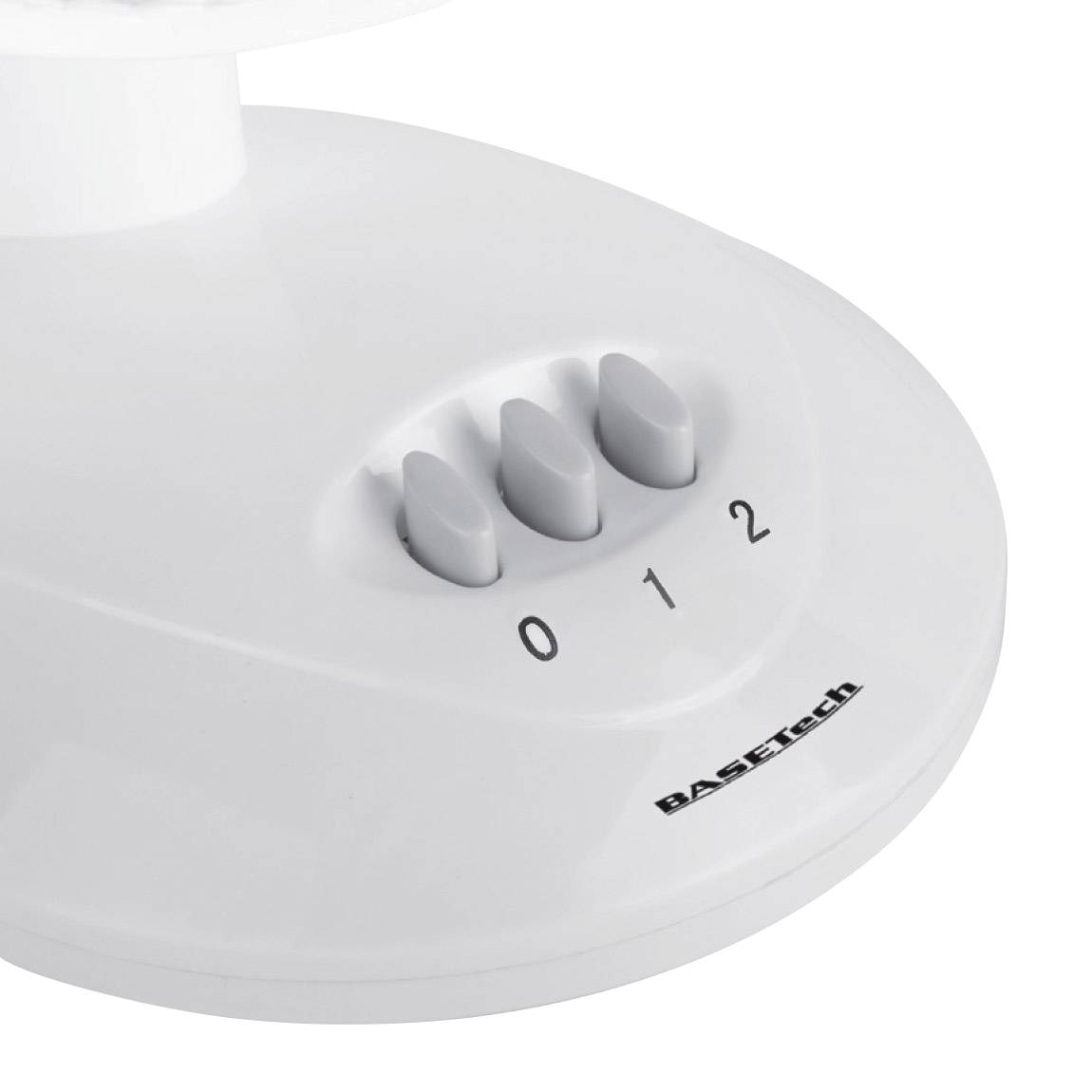 Basetech Tischventilator 30W (Ø x H) 270mm x 460mm Weiß