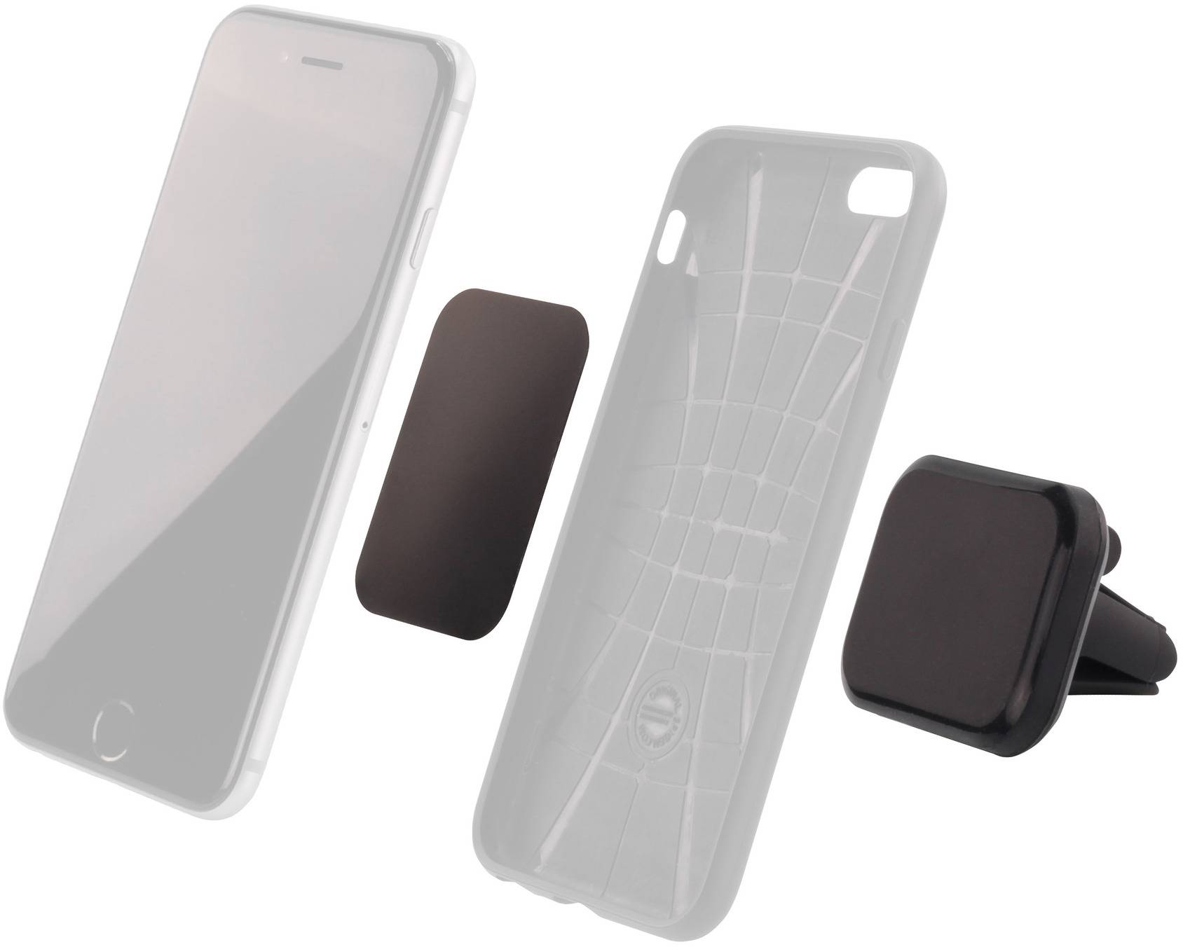 Ansmann Smart Magnet Lüftungsgitter-Halterung Handy-Kfz-Halterung