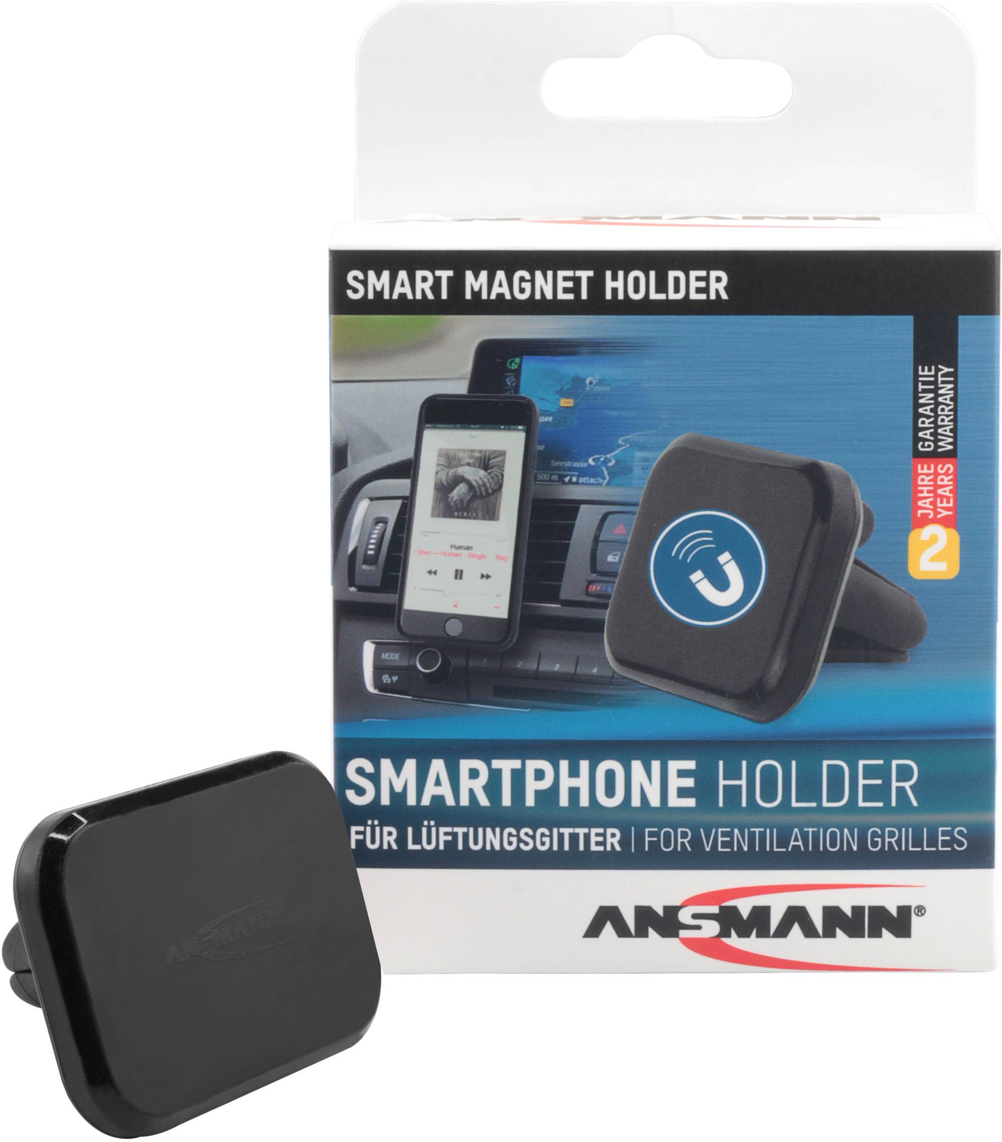 Ansmann Smart Magnet Lüftungsgitter-Halterung Handy-Kfz-Halterung