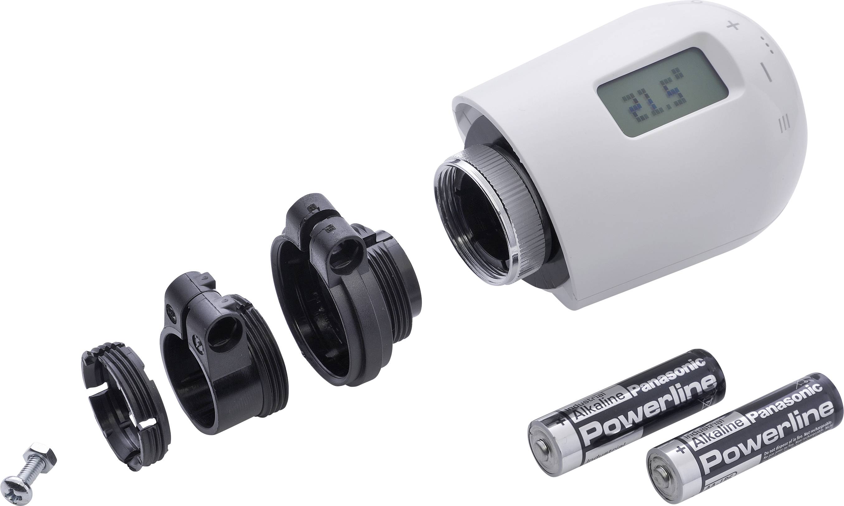 Eurotronic 700069 Genius LCD 100 Heizkörperthermostat elektronisch  8 bis 28 °C