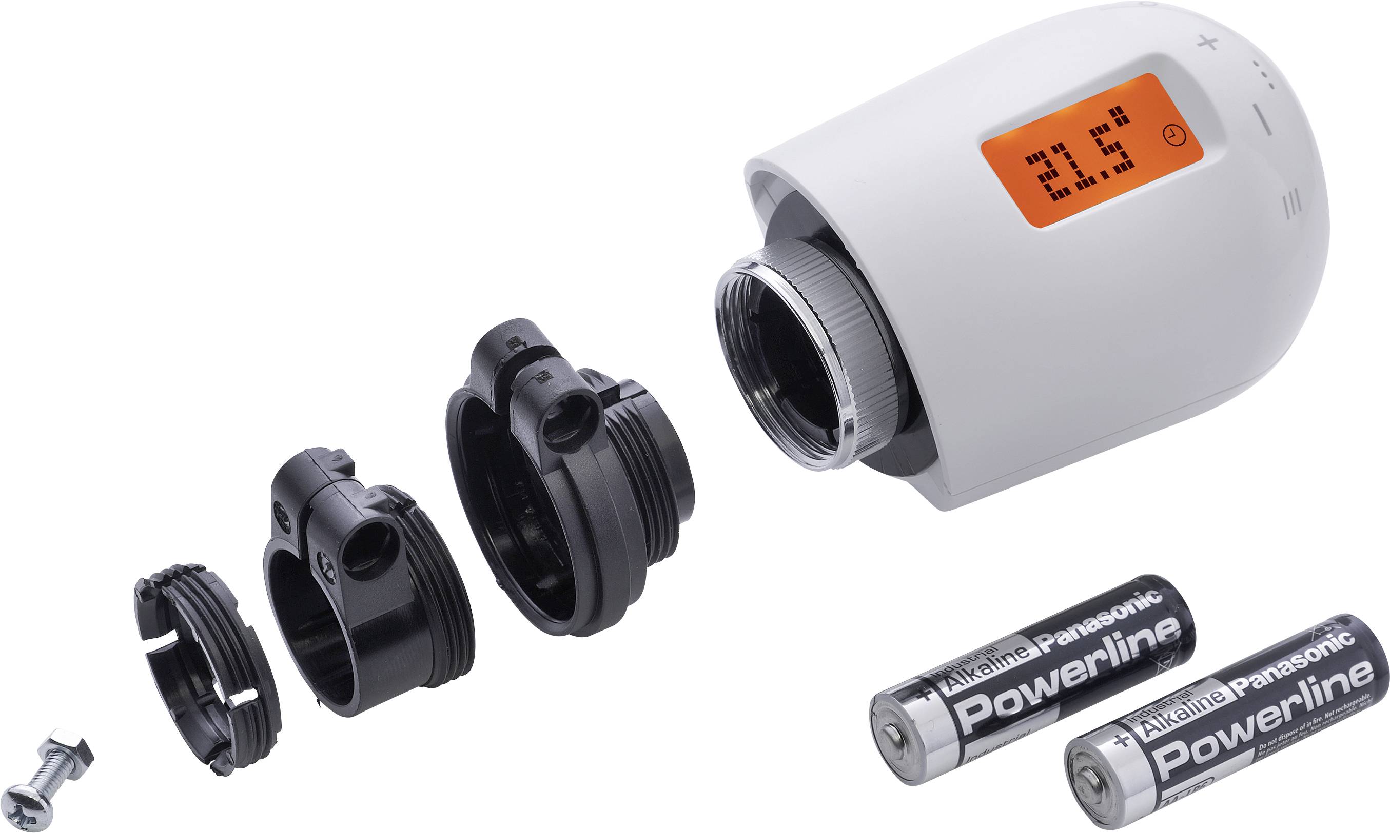 Eurotronic 700069 Genius LCD 100 Heizkörperthermostat elektronisch  8 bis 28 °C