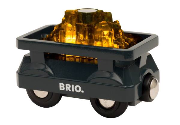 Brio 33896 Goldwaggon mit Licht