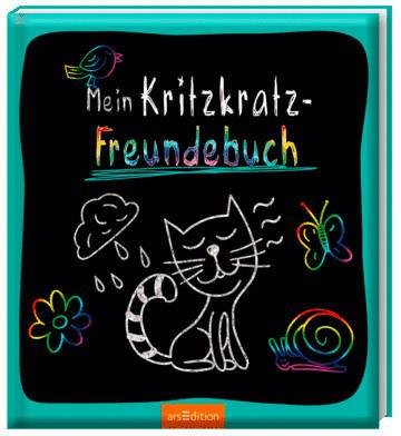 Kinderbuch ARS Edition Mein Kritzkratz-Freundebuch 11949
