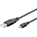Goobay USB-Kabel 1.00 m Schwarz 93918 Goobay USB-Kabel 1.00 m Schwarz 93918