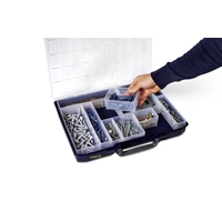 Raaco CarryLite 55 5x10-50 Sortimentskoffer (B x H x T) 413 x 57 x 330 mm Anzahl Fächer: 50 Inhalt Raaco CarryLite 55 5x10-50 Sortimentskoffer (B x H x T) 413 x 57 x 330 mm Anzahl Fächer: 50 Inhalt