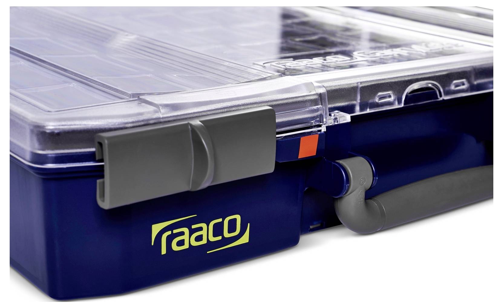 raaco CarryLite 55 5x10-50 Sortimentskoffer (B x H x T) 413 x 57 x 330 mm Anzahl Fächer: 50 Inhalt 1 St.