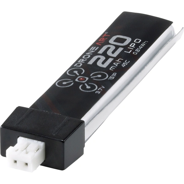 DroneArt Modellbau-Akkupack (LiPo) 3.7 V 220 mAh Zellen-Zahl: 1 45 C Softcase Molex-Stecksystem DroneArt Modellbau-Akkupack (LiPo) 3.7 V 220 mAh Zellen-Zahl: 1 45 C Softcase Molex-Stecksystem