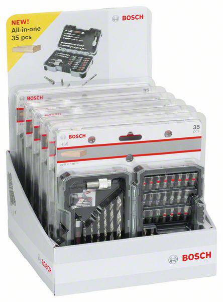Bosch Accessories 2607017327 35teilig Bohrer- und Bit-Sortiment Holz