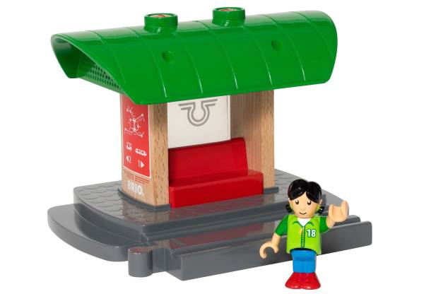 Brio Bahnhof mit Aufnahmefunktion 33840
