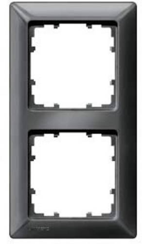 Siemens Schalterprogramm 2fach Rahmen Delta Carbon 5TG25526 1 St.