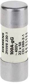 Sicherungseinsatz 'Siemens 3NW6 230-1', Nennstrom 100A, 400V, für Schutzzwecke in elektrischen Installationen.