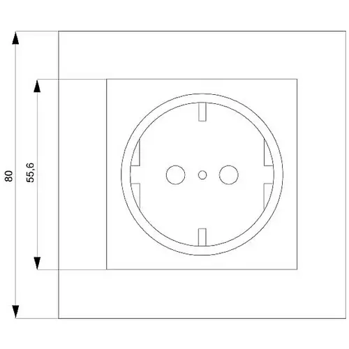 Siemens Schalterprogramm Steckdose Delta Weiß 5UB1581 1St. Siemens Schalterprogramm Steckdose Delta Weiß 5UB1581 1St.