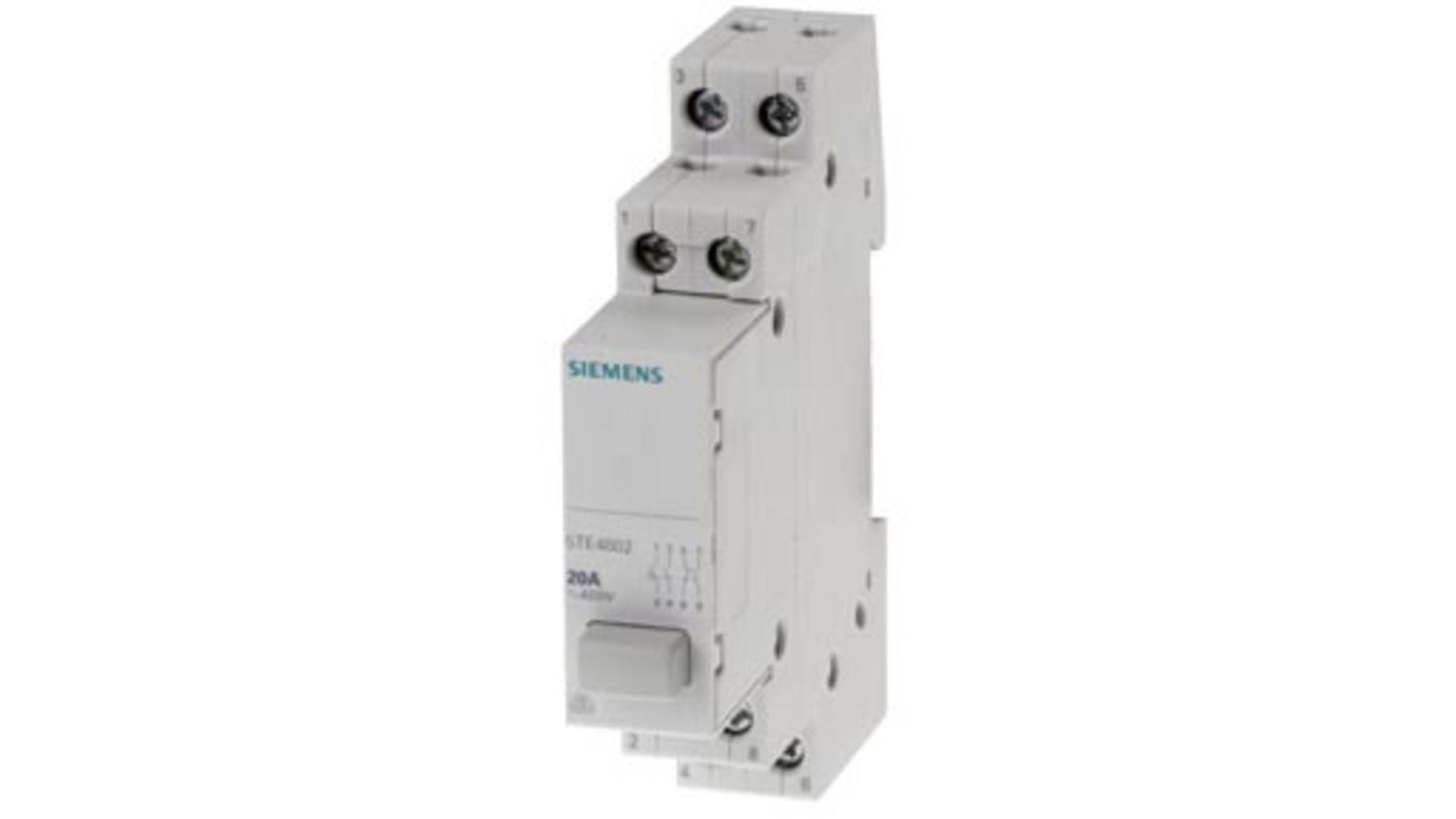 Siemens Taster Grau 20A 3 Schließer, 1 Öffner 5TE4802 versandkostenfrei ...