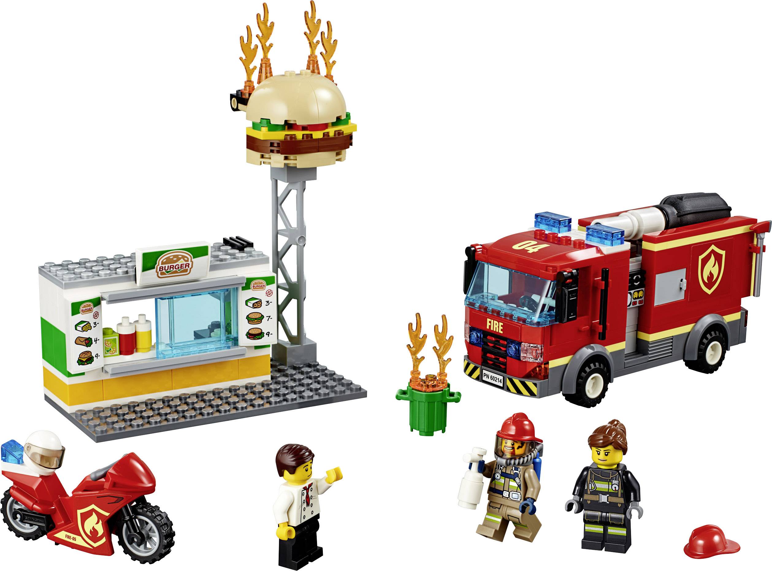 60214 LEGO® CITY Feuerwehreinsatz im Burger-Restaurant