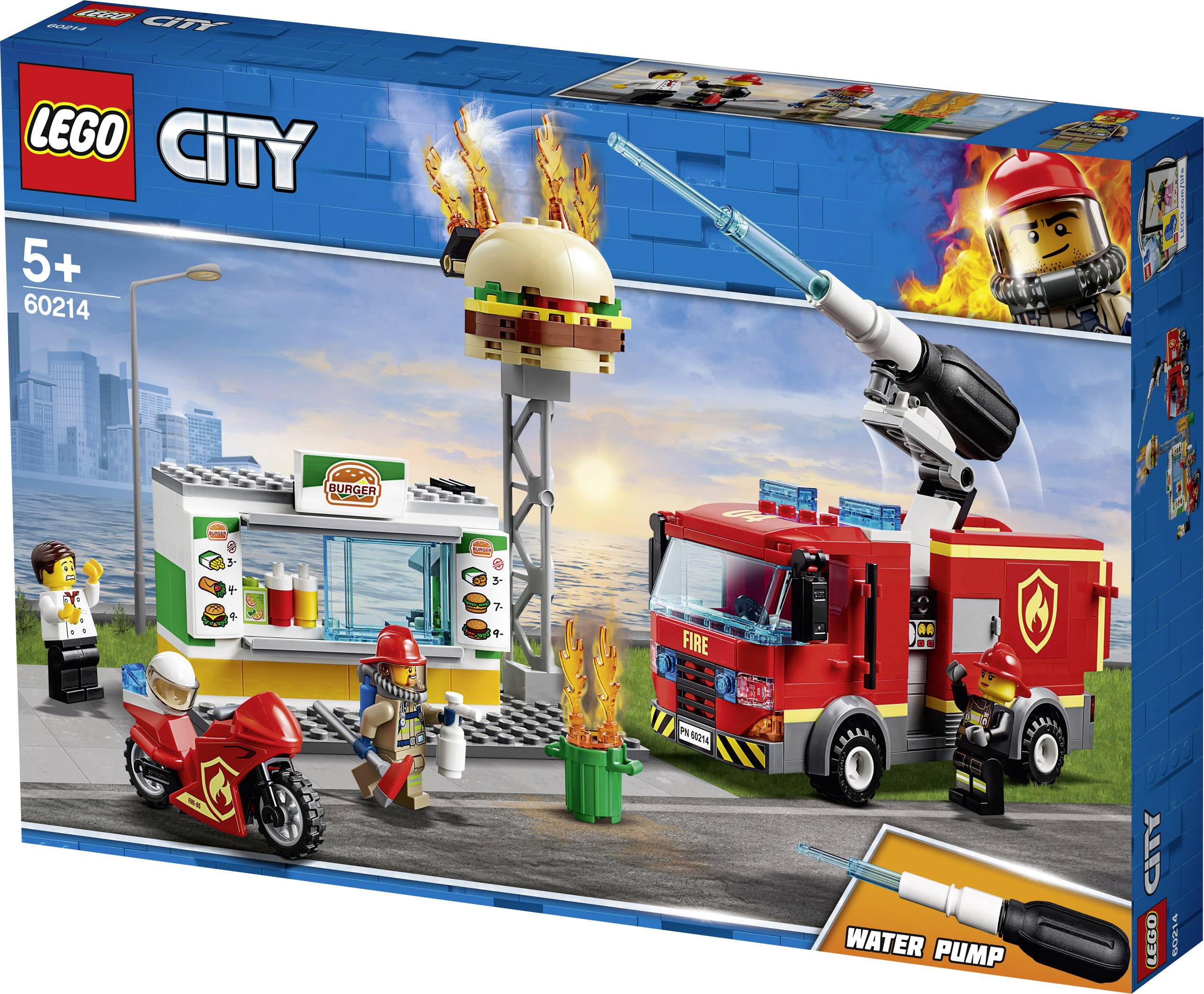 60214 LEGO® CITY Feuerwehreinsatz im Burger-Restaurant