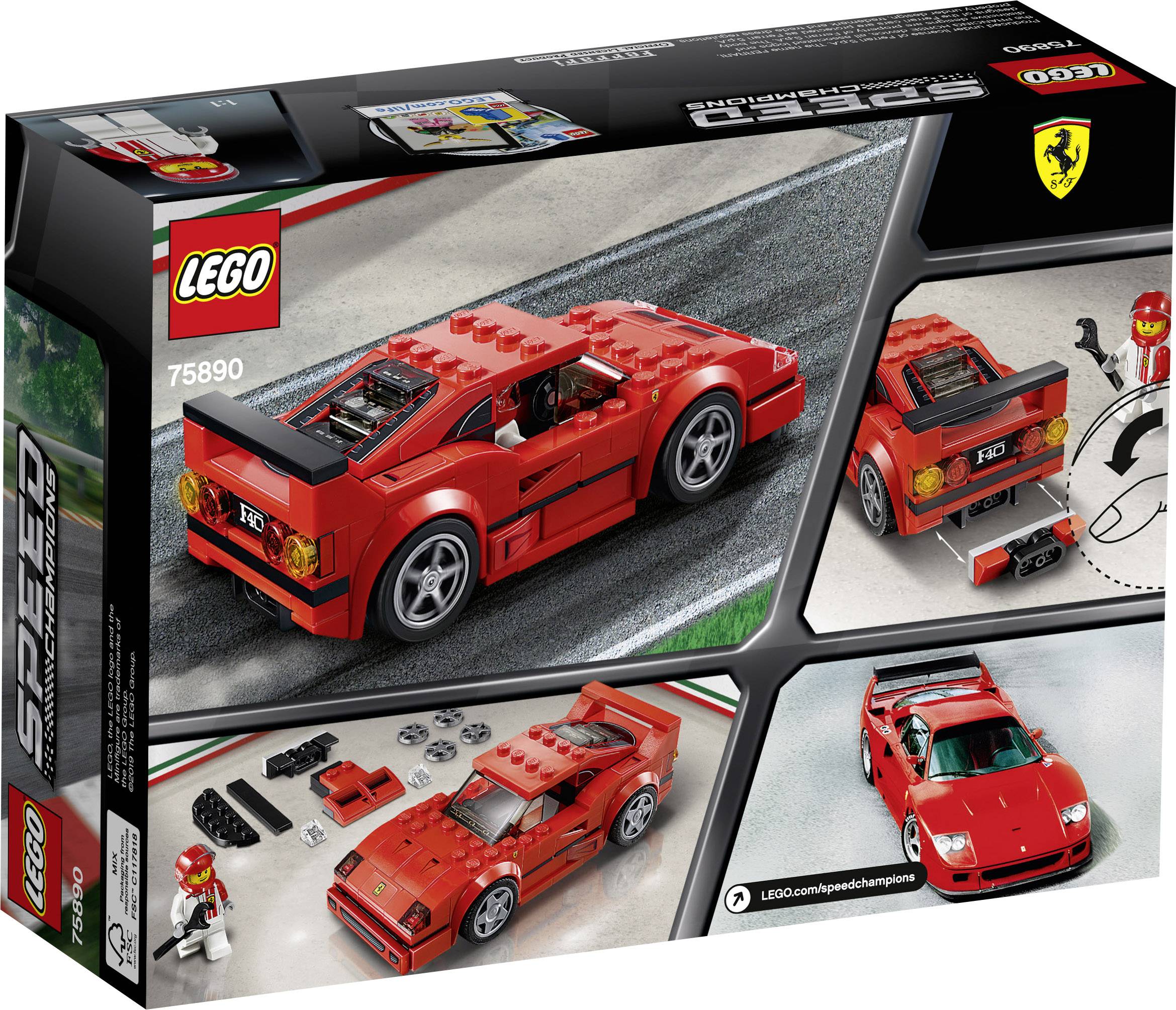 75890 LEGO® SPEED CHAMPIONS Ferrari F40 Competizione