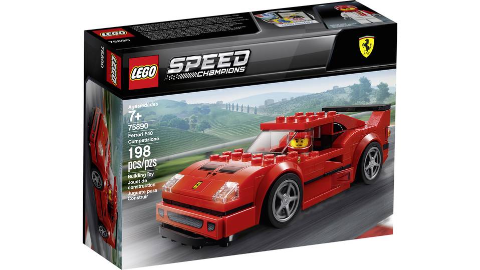 Lego 174 Speed Champions 75890 Ferrari F40 Competizione Lego