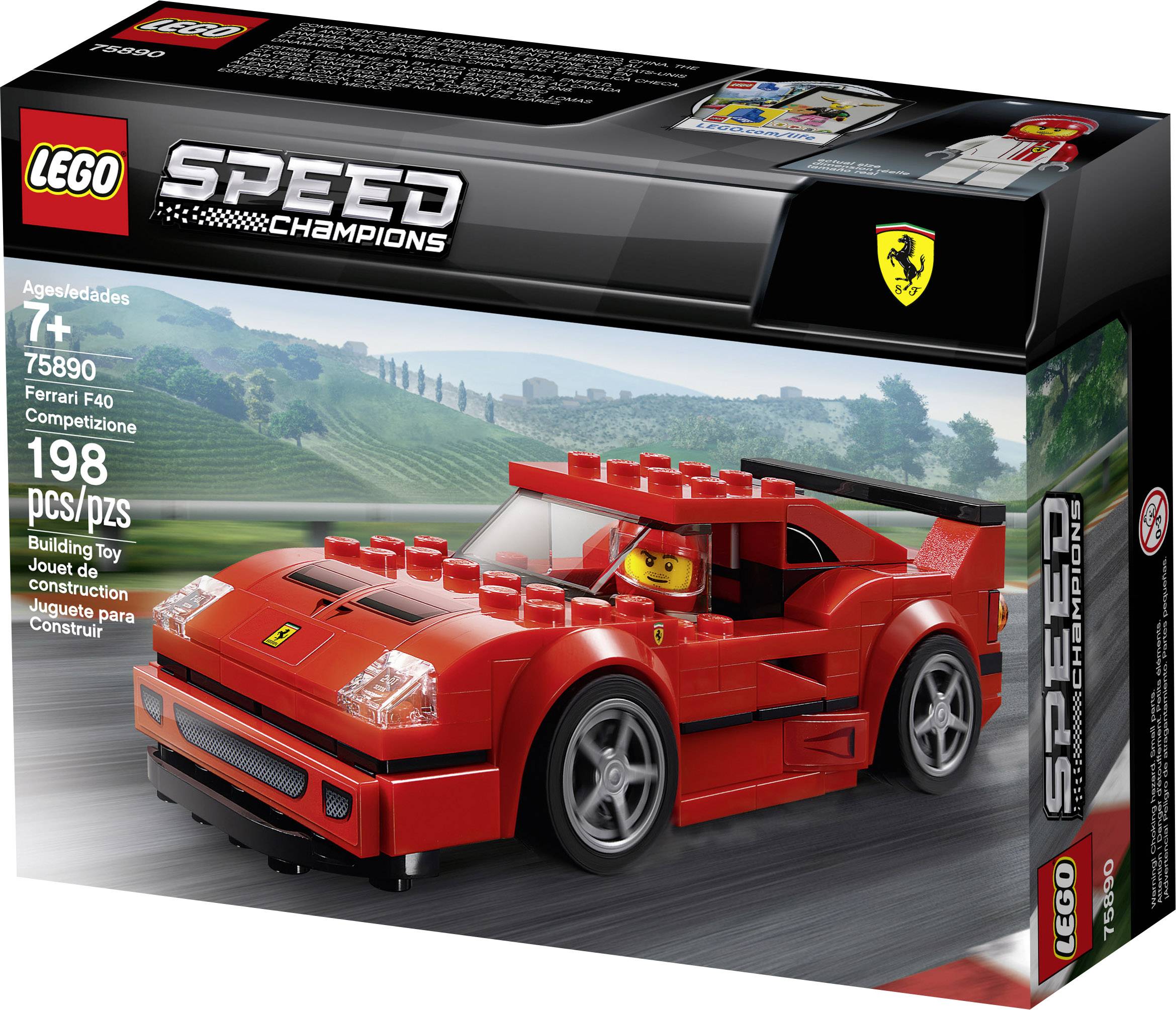 75890 LEGO® SPEED CHAMPIONS Ferrari F40 Competizione