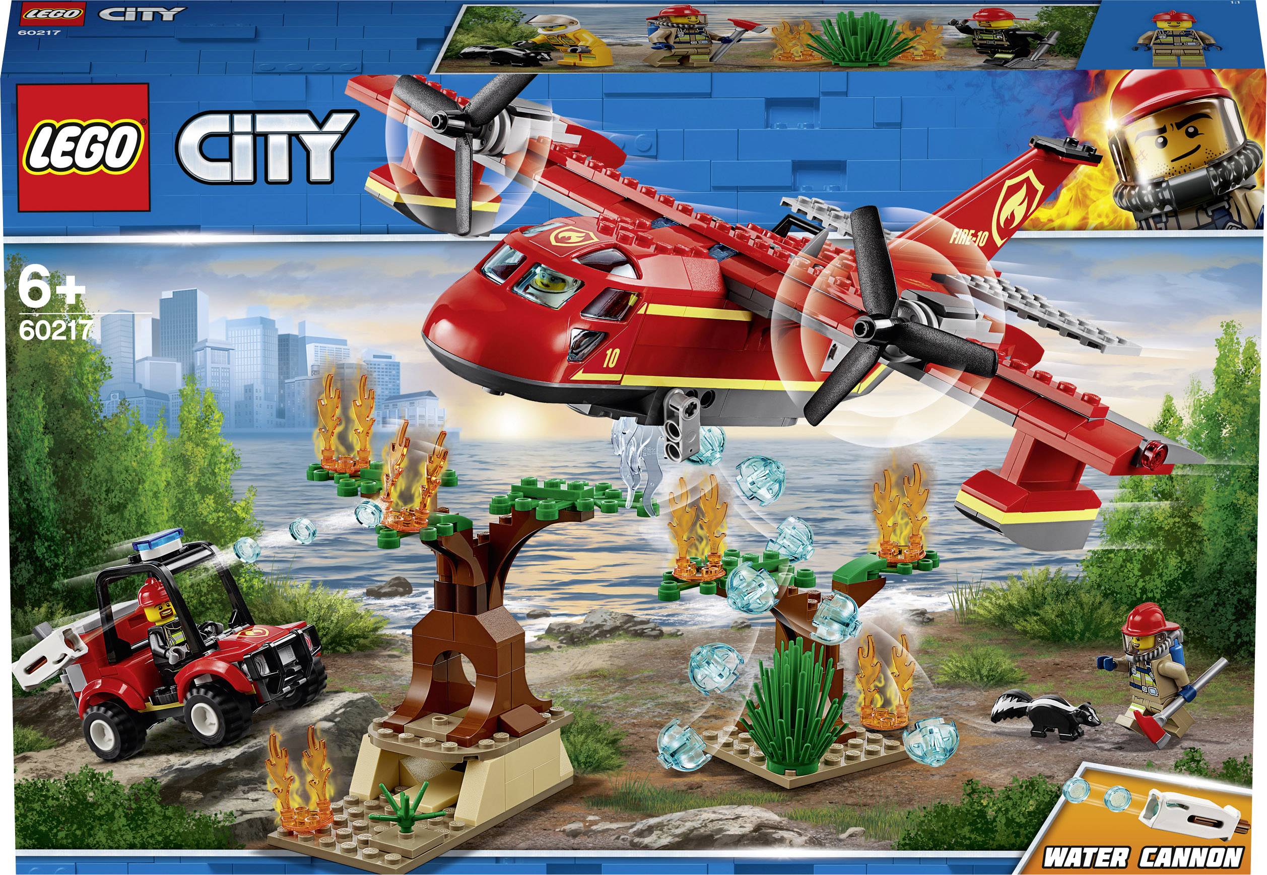 60217 LEGO® CITY Löschflugzeug der Feuerwehr
