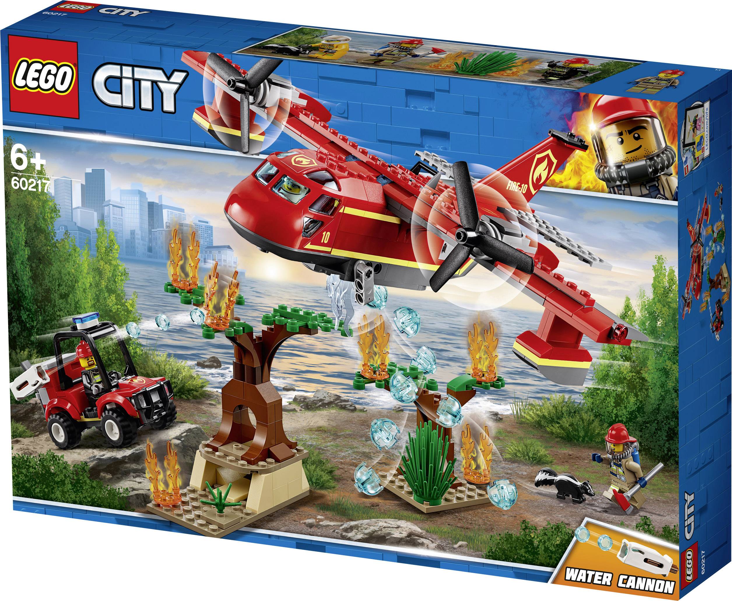 60217 LEGO® CITY Löschflugzeug der Feuerwehr