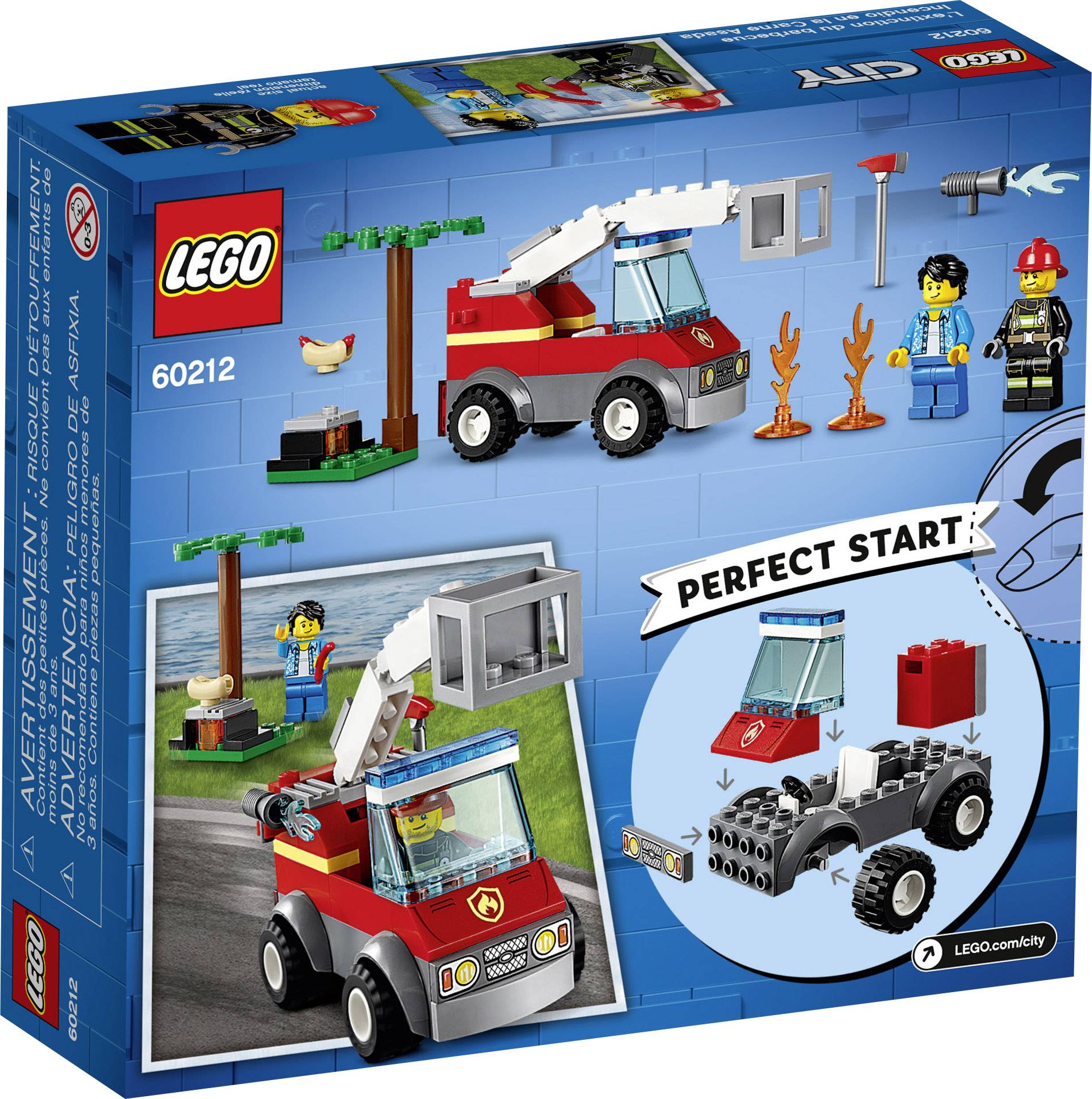 60212 LEGO® CITY Feuerwehr beim Grillfest