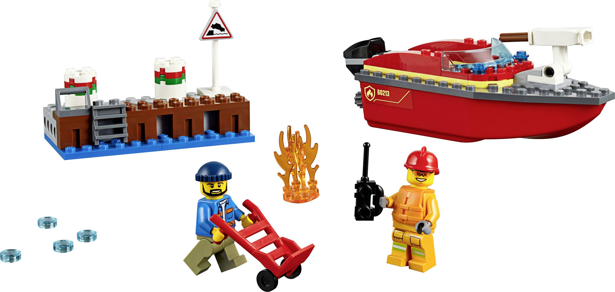 60213 LEGO® CITY Feuerwehr am Hafen