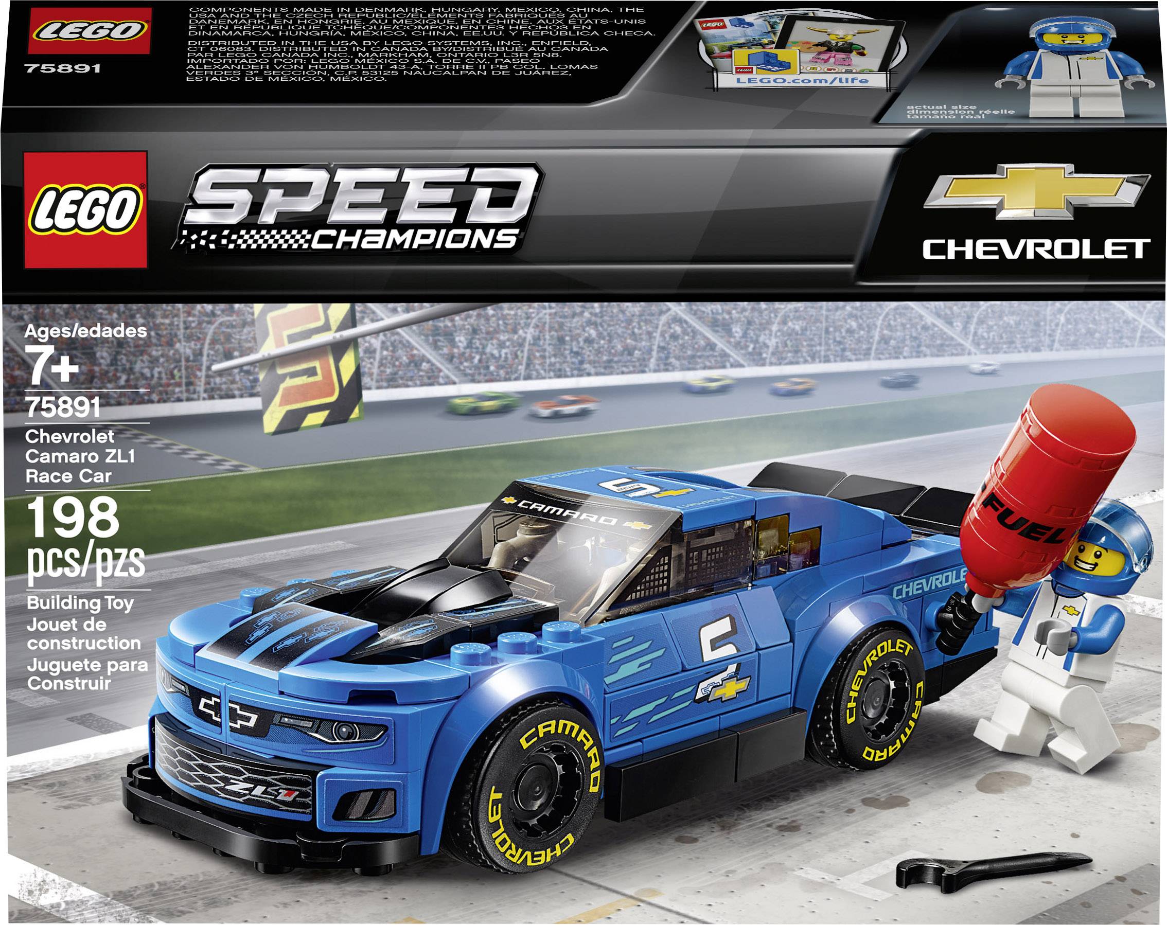 75891 LEGO® SPEED CHAMPIONS Rennwagen Chevrolet Camaro ZL1