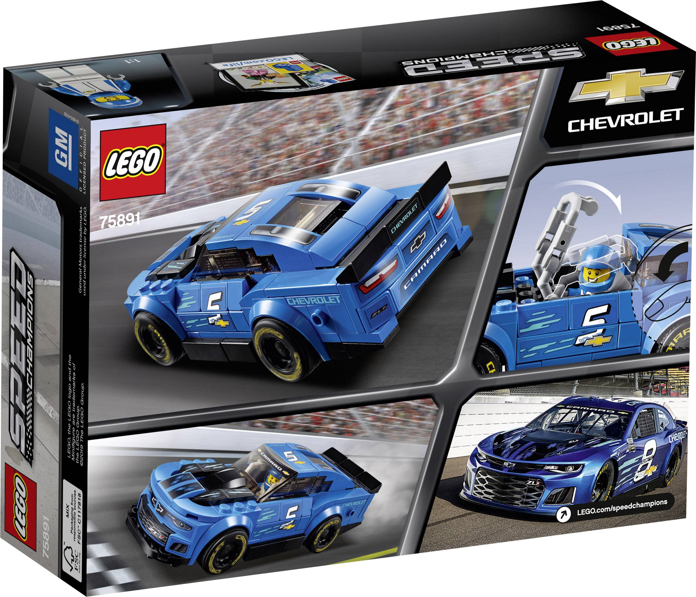 75891 LEGO® SPEED CHAMPIONS Rennwagen Chevrolet Camaro ZL1