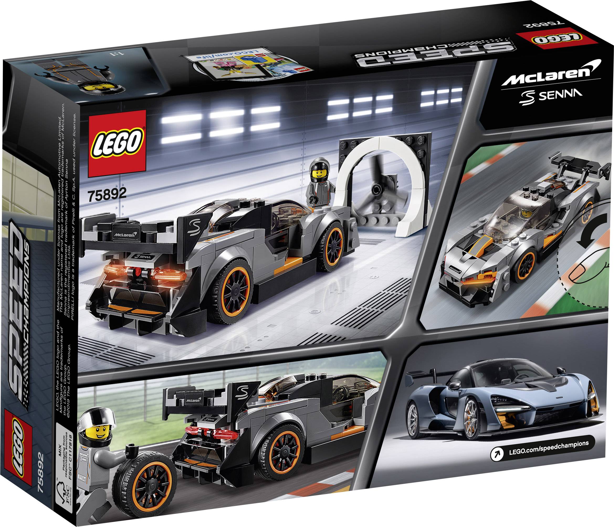 75892 LEGO® SPEED CHAMPIONS McLaren Senna