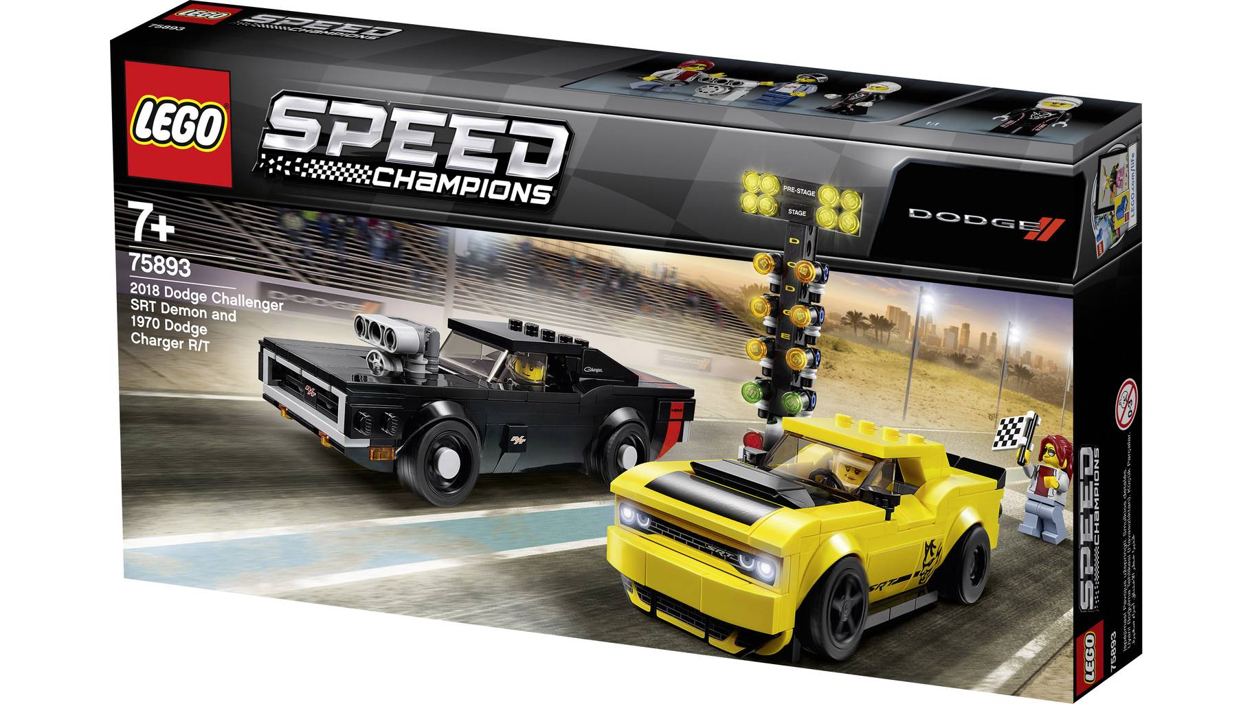 Lego 174 Speed Champions 75893 2018 Dodge Challenger Srt