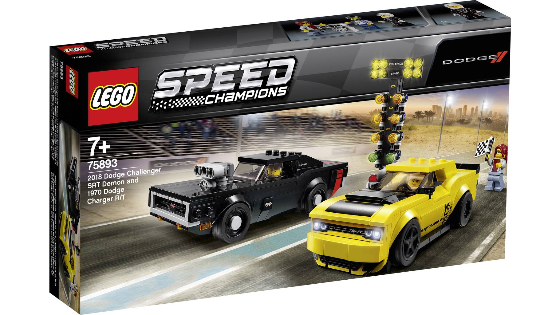 Lego 174 Speed Champions 75893 2018 Dodge Challenger Srt