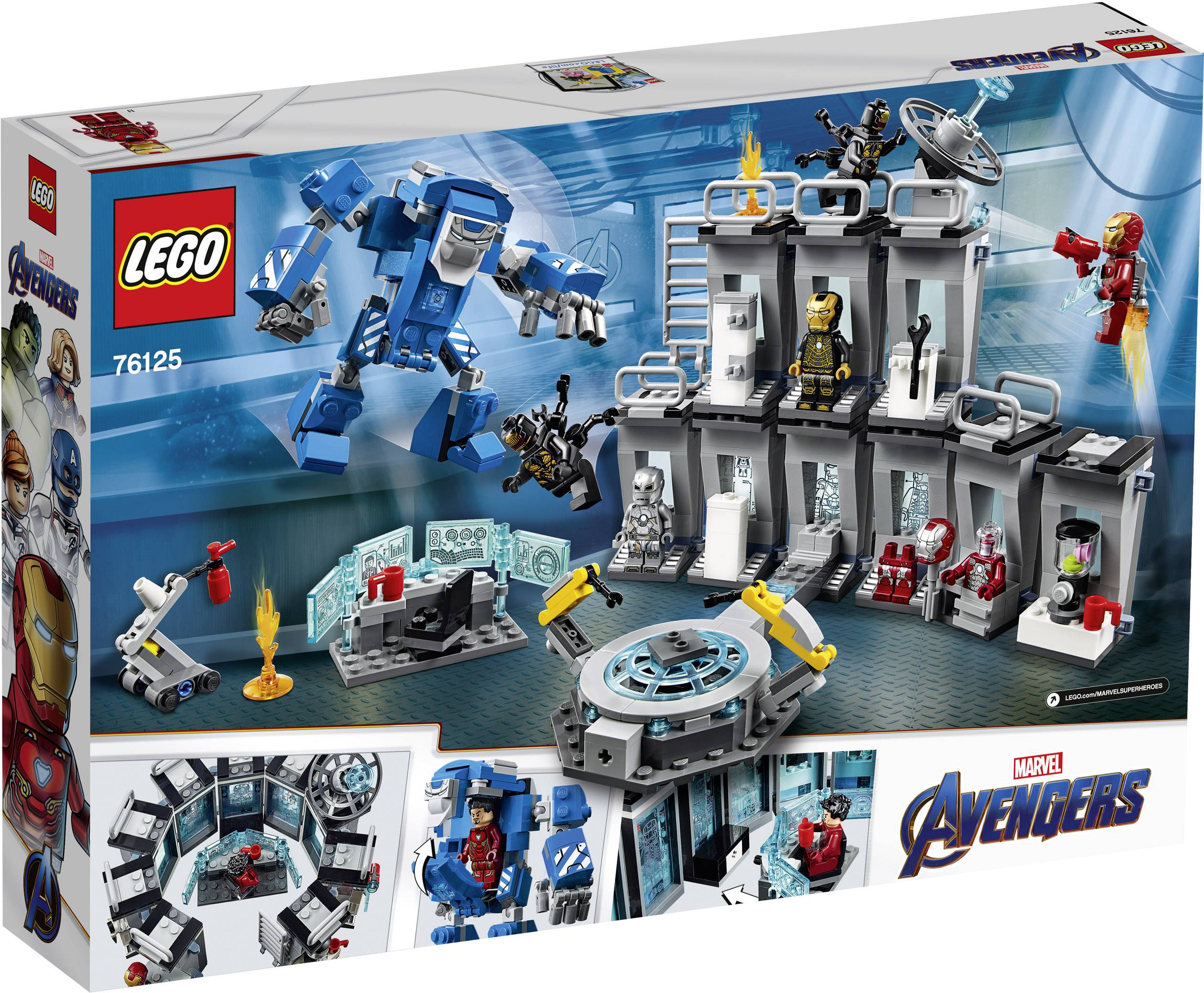 76125 LEGO® MARVEL SUPER HEROES Iron Mans Werkstatt