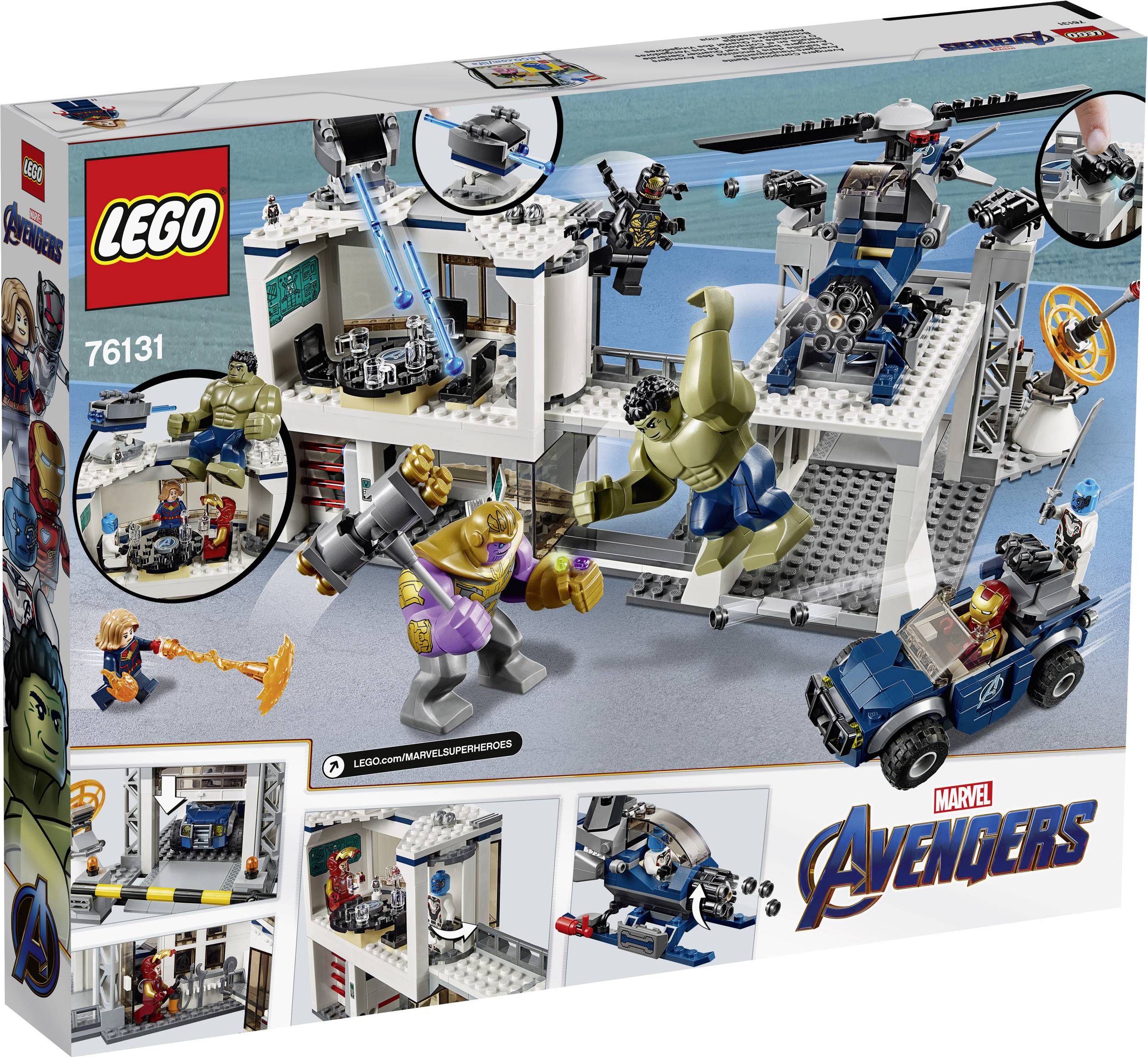 76131 LEGO® MARVEL SUPER HEROES Avengers-Hauptquartier