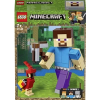 21148 LEGO® MINECRAFT Minecraft-BigFig Steve mit Papagei 21148 LEGO® MINECRAFT Minecraft-BigFig Steve mit Papagei