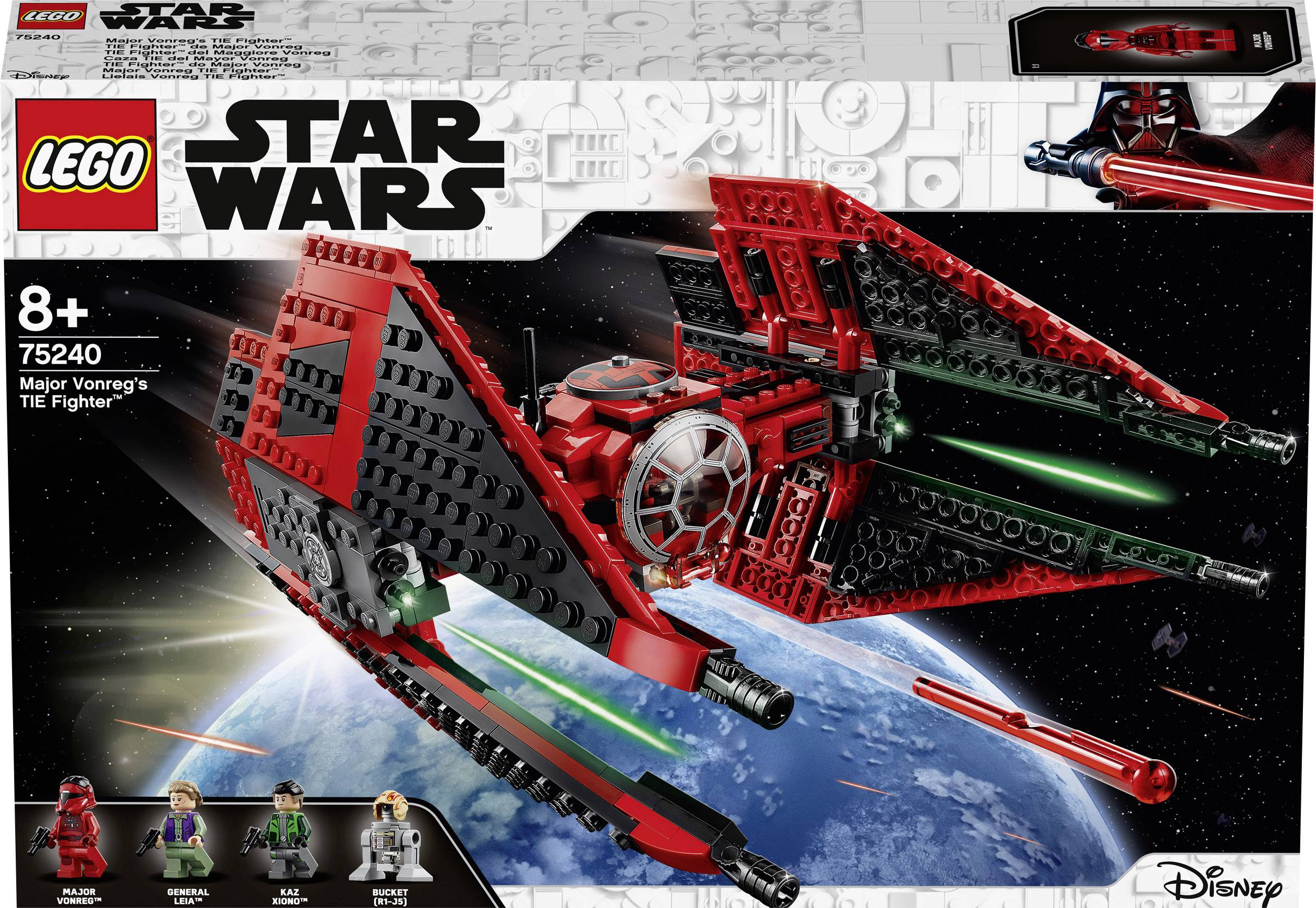 75240 LEGO® STAR WARS™ Major Vonreg's TIE Fighter™