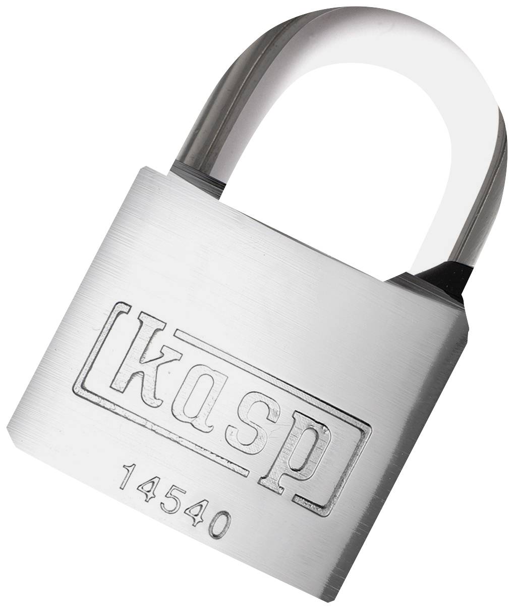 Kasp K14540A1 Vorhängeschloss 40 mm gleichschließend Edelstahl Schlüsselschloss