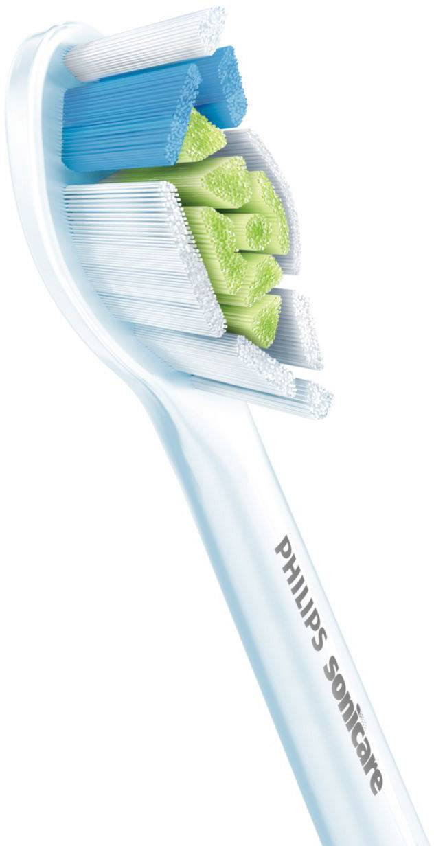Philips Sonicare HX6066/10 Aufsteckbürsten für elektrische Zahnbürste 6 St. Weiß