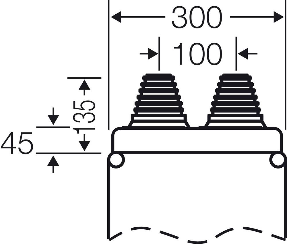 Hensel 2000319 Kabeleinführung 1St.