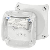 Hensel 62000001 Abzweigkasten (L x B x H) 62 x 93 x 93mm Lichtgrau (RAL 7035) IP66 1St. Hensel 62000001 Abzweigkasten (L x B x H) 62 x 93 x 93mm Lichtgrau (RAL 7035) IP66 1St.