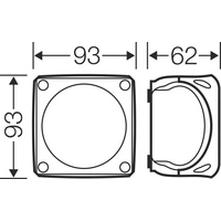 Hensel 62000041 Abzweigkasten (L x B x H) 62 x 93 x 93mm Lichtgrau (RAL 7035) IP66, IP67, IP69 1St. Hensel 62000041 Abzweigkasten (L x B x H) 62 x 93 x 93mm Lichtgrau (RAL 7035) IP66, IP67, IP69 1St.