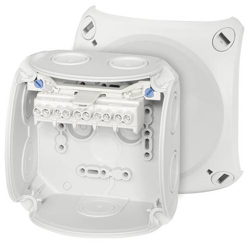 Hensel 62000004 Abzweigkasten (L x B x H) 70 x 104 x 104 mm Lichtgrau (RAL 7035) IP66 1 St.
