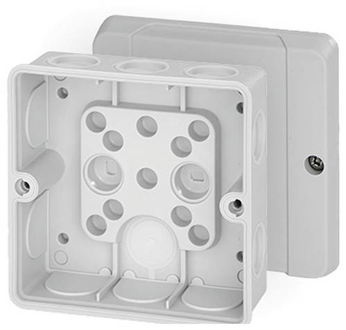 Hensel 62000267 Abzweigkasten (L x B x H) 52 x 98 x 98 mm Lichtgrau (RAL 7035) IP55 1 St.