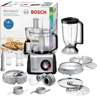 Bosch Haushalt MC812M865 Küchenmaschine 1250W Silber Bosch Haushalt MC812M865 Küchenmaschine 1250W Silber