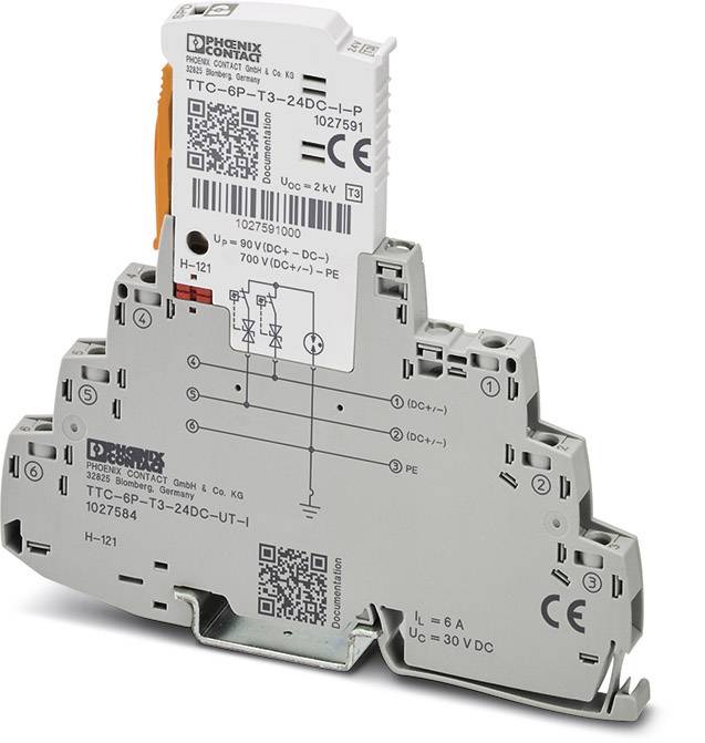 Phoenix Contact 1027584 TTC-6P-T3-24DC-UT-I Überspannungsschutz-Ableiter 1St.