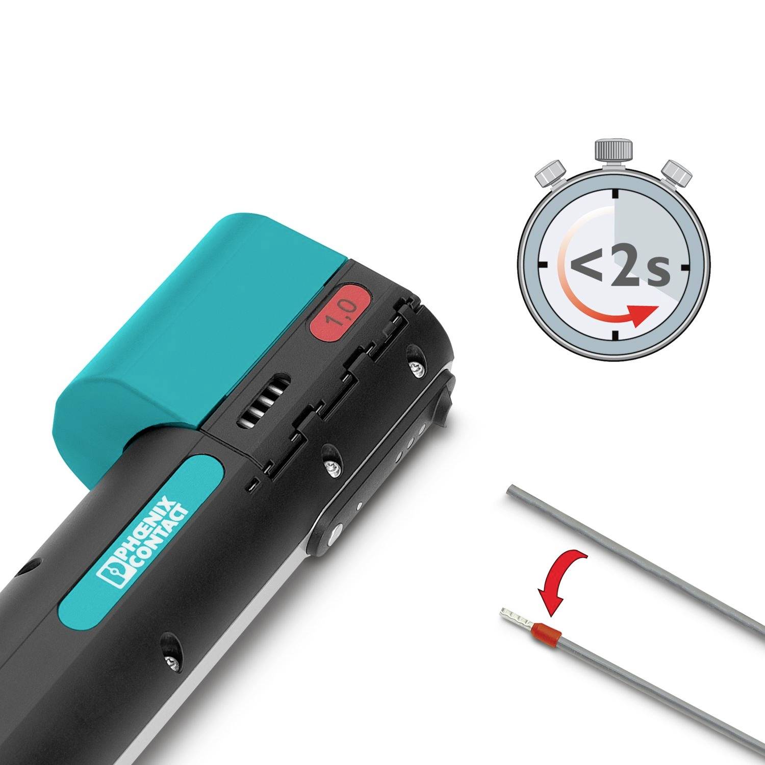 Phoenix Contact CF CRIMPHANDY 0,5 1212463 Crimp- und Abisolierautomat