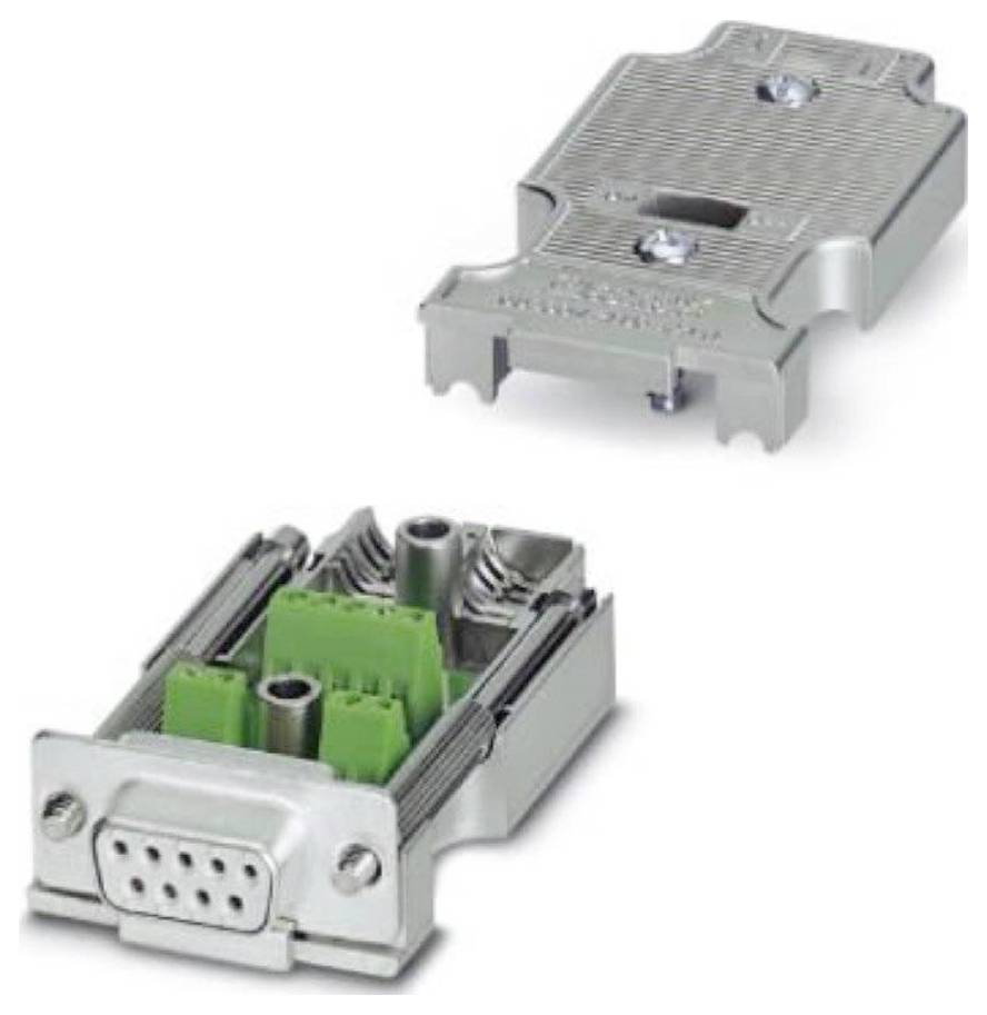 Phoenix Contact SUBCON-PLUS-F/AX 9 2311797 D-SUB Buchse 180° Polzahl: 9 Schrauben 1St.
