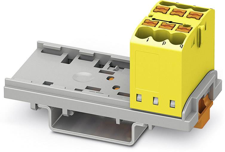 Phoenix Contact 3273006 Verteilerblock 28.6mm Zugfeder Gelb 10St.