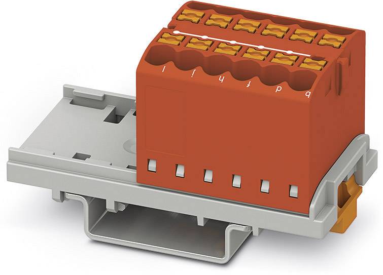 Phoenix Contact 3273026 Verteilerblock 28.6mm Zugfeder Rot 8St.