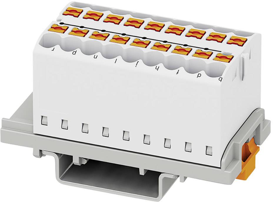 Phoenix Contact 3273056 Verteilerblock 28.6mm Zugfeder Weiß 8St.