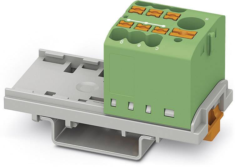 Phoenix Contact 3273074 Verteilerblock 28.6mm Zugfeder Grün 10St.